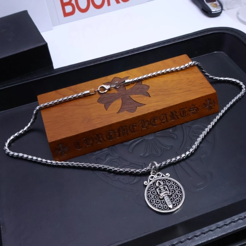 Comfortable Chrome Hearts Necklaces 237770