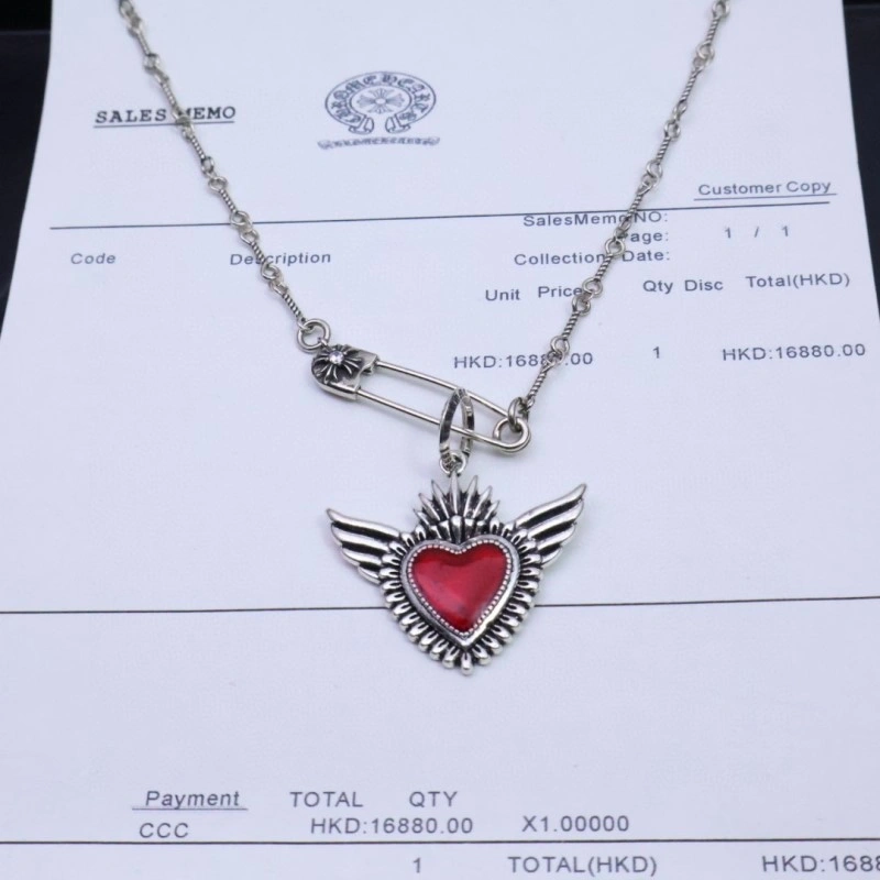 MoistureWicking Chrome Hearts Necklaces 237765
