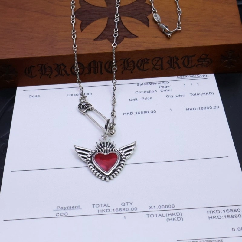 MoistureWicking Chrome Hearts Necklaces 237765