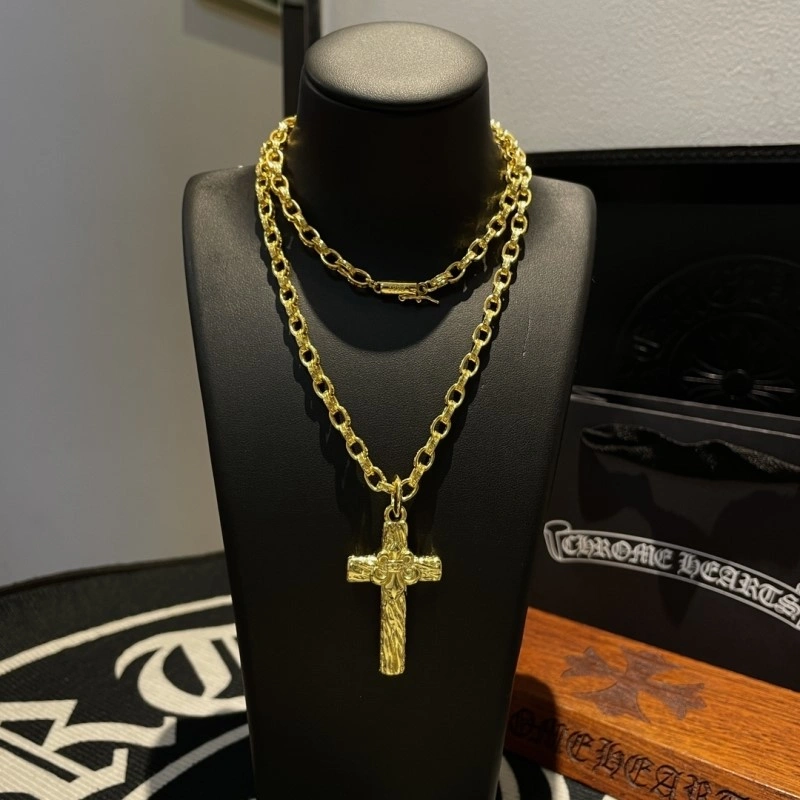 Comfortable Chrome Hearts Necklaces 237696