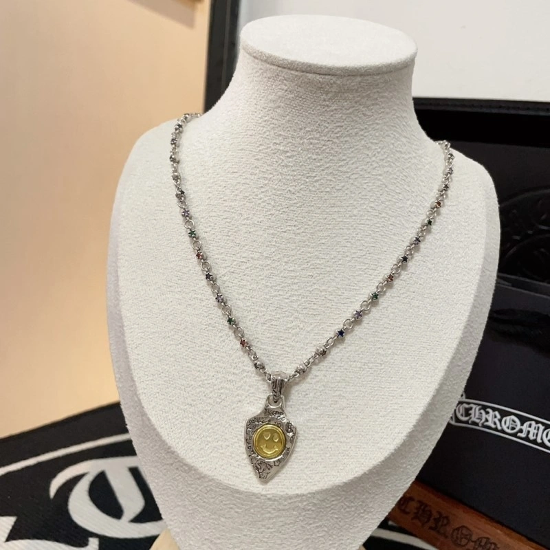 Cozy Chrome Hearts Necklaces 237699