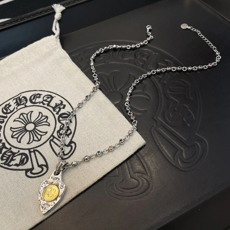 Cozy Chrome Hearts Necklaces 237699