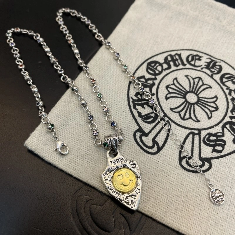 Cozy Chrome Hearts Necklaces 237699