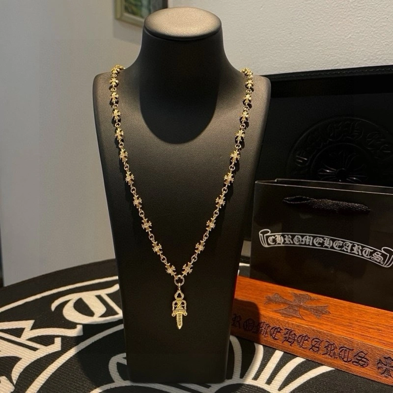 Contemporary Chrome Hearts Necklaces 237686