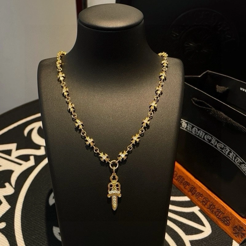 Contemporary Chrome Hearts Necklaces 237686