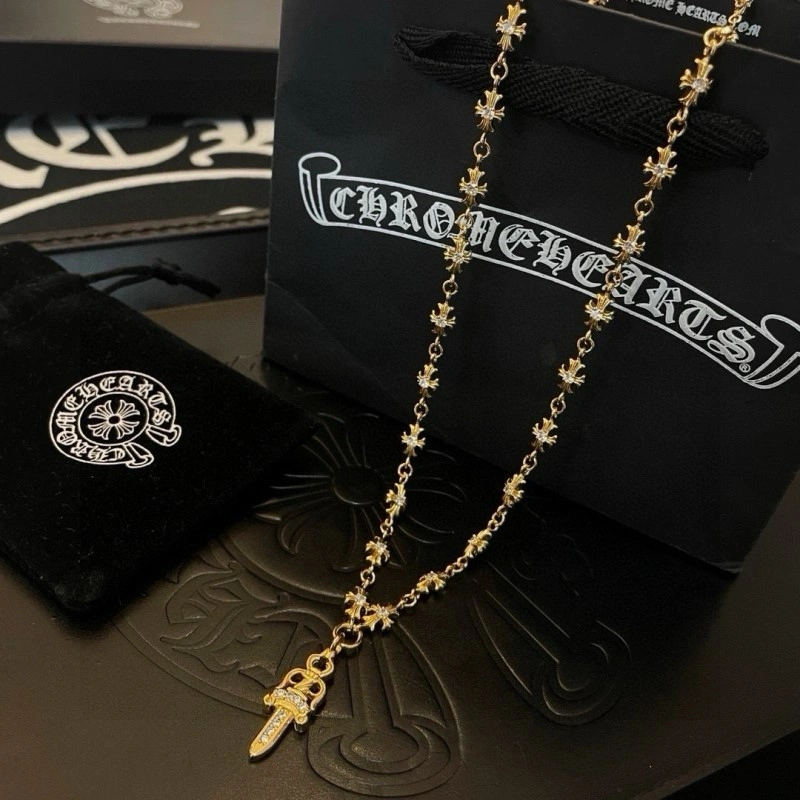 Contemporary Chrome Hearts Necklaces 237686