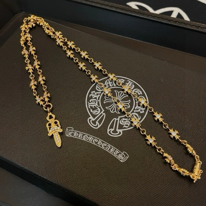 Contemporary Chrome Hearts Necklaces 237686