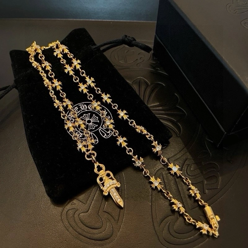 Contemporary Chrome Hearts Necklaces 237686