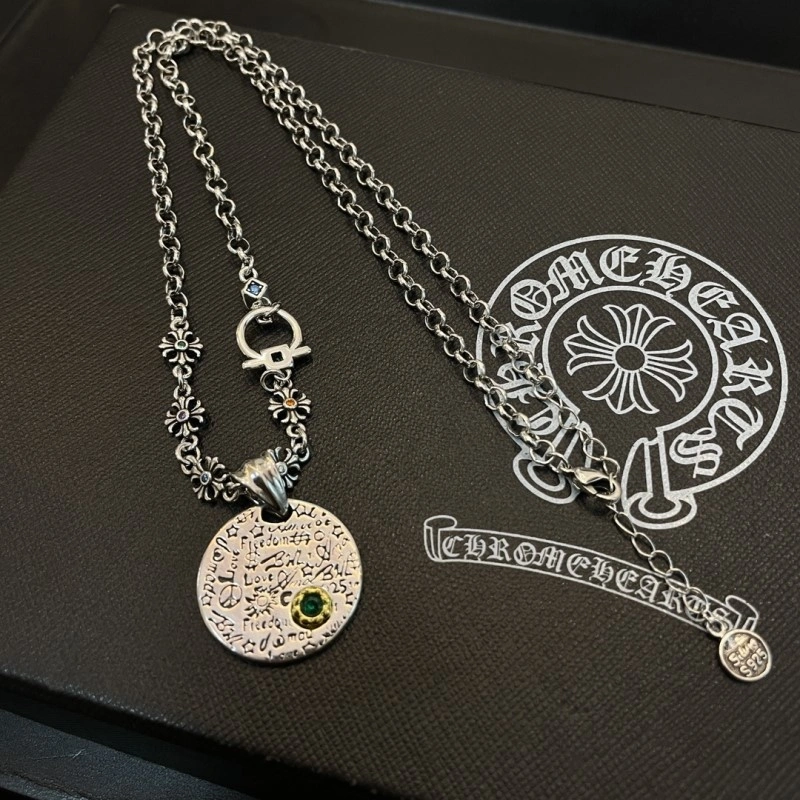 Bright Chrome Hearts Necklaces 237679