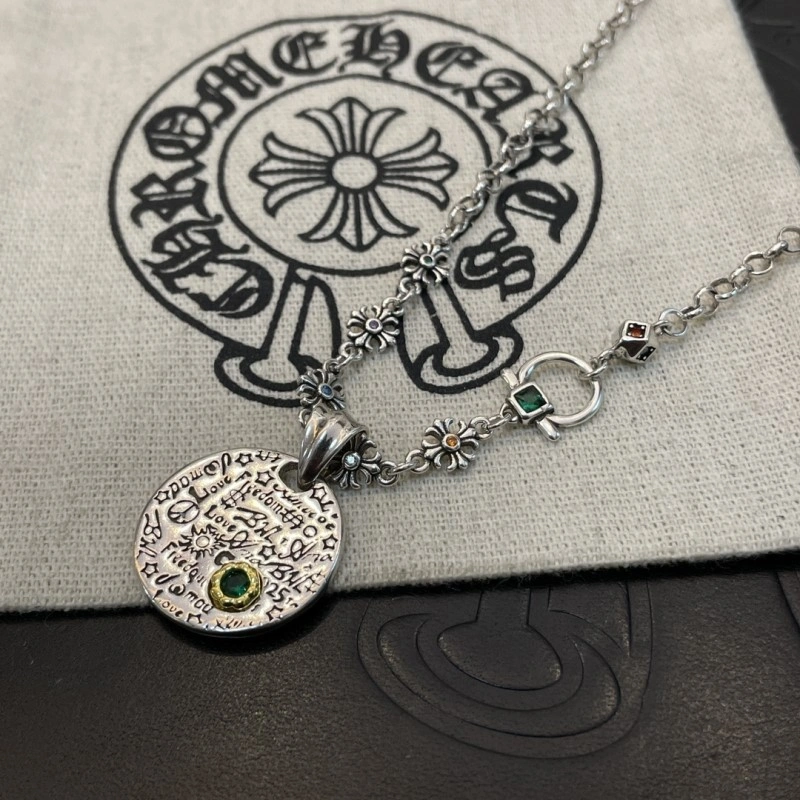 Bright Chrome Hearts Necklaces 237679