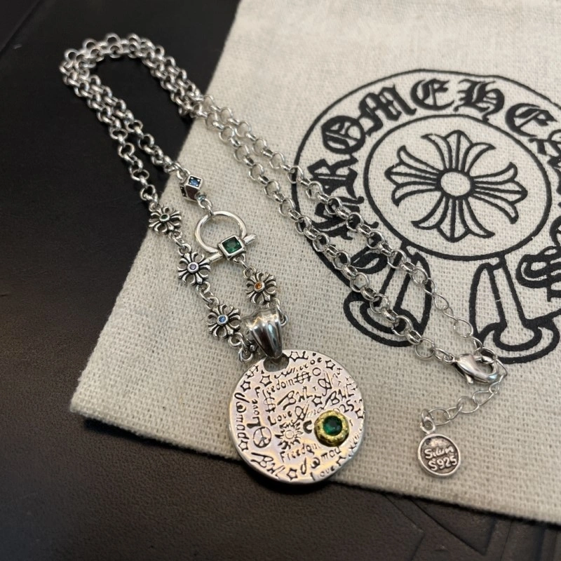 Bright Chrome Hearts Necklaces 237679