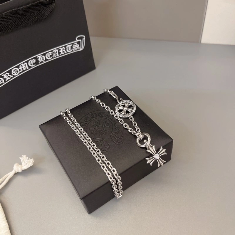 Stretchable Chrome Hearts Necklaces 237645