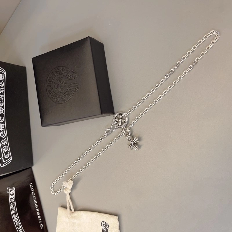Stretchable Chrome Hearts Necklaces 237645