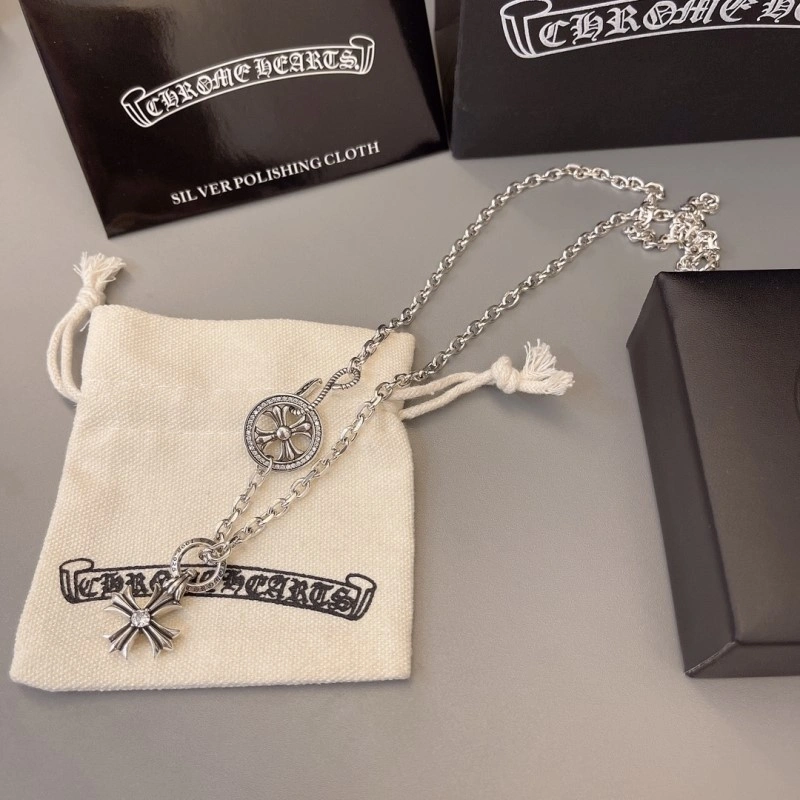 Stretchable Chrome Hearts Necklaces 237645