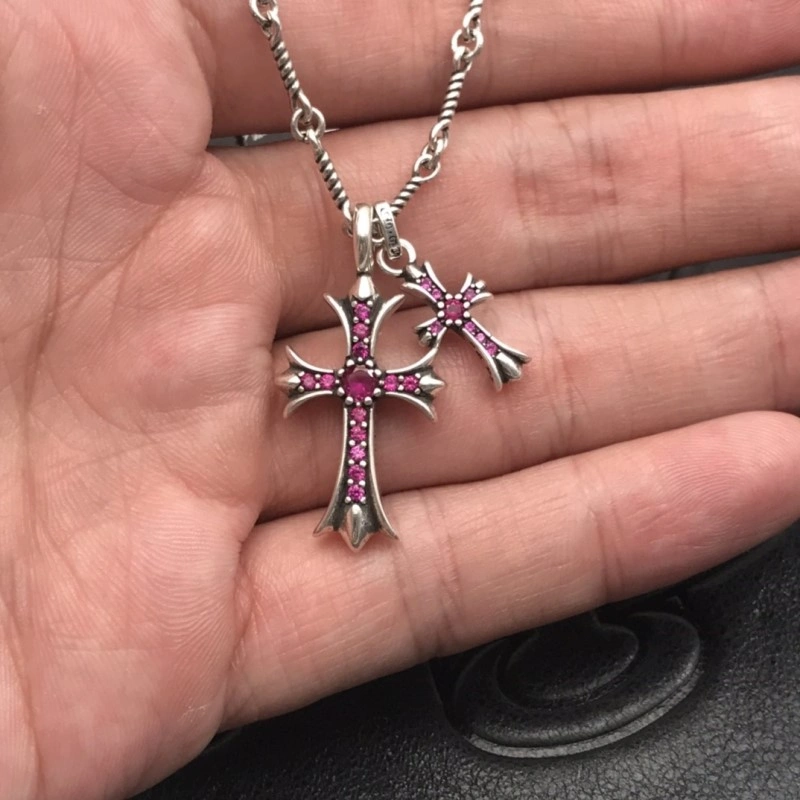 Sleek Chrome Hearts Necklaces 237670