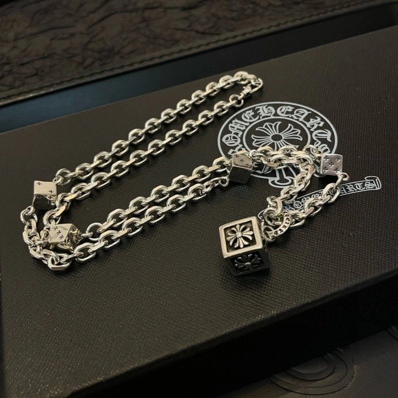 SmoothTexture Chrome Hearts Necklaces 237576