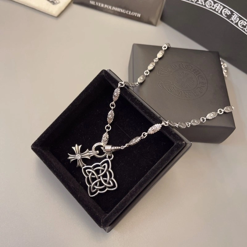 Resilient Chrome Hearts Necklaces 237566