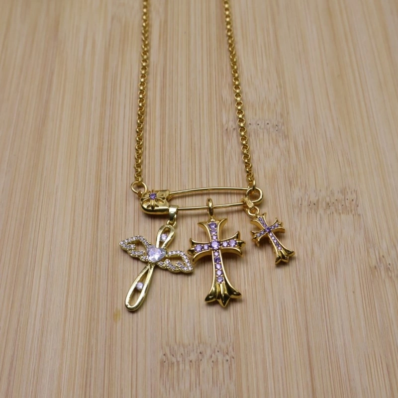 WaterResistant Chrome Hearts Necklaces 237533