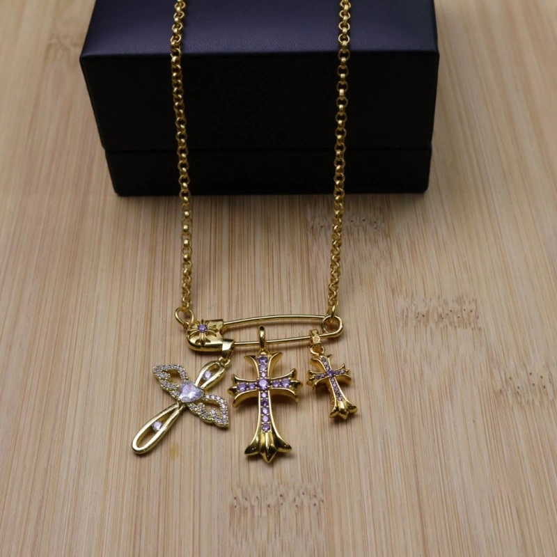 WaterResistant Chrome Hearts Necklaces 237533