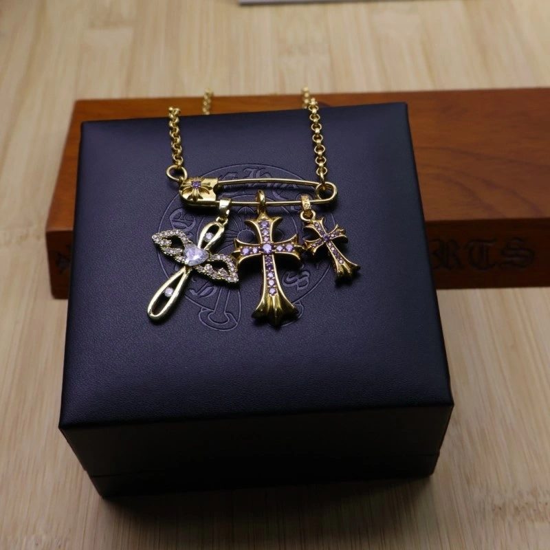 WaterResistant Chrome Hearts Necklaces 237533