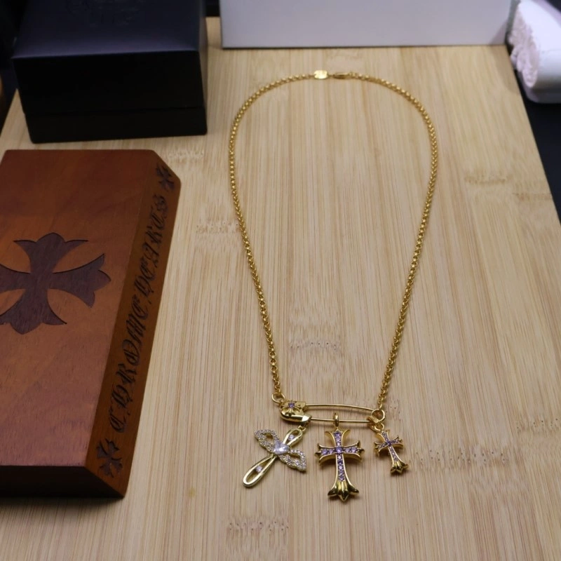 WaterResistant Chrome Hearts Necklaces 237533