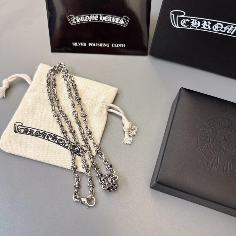 Compact Chrome Hearts Necklaces 237511