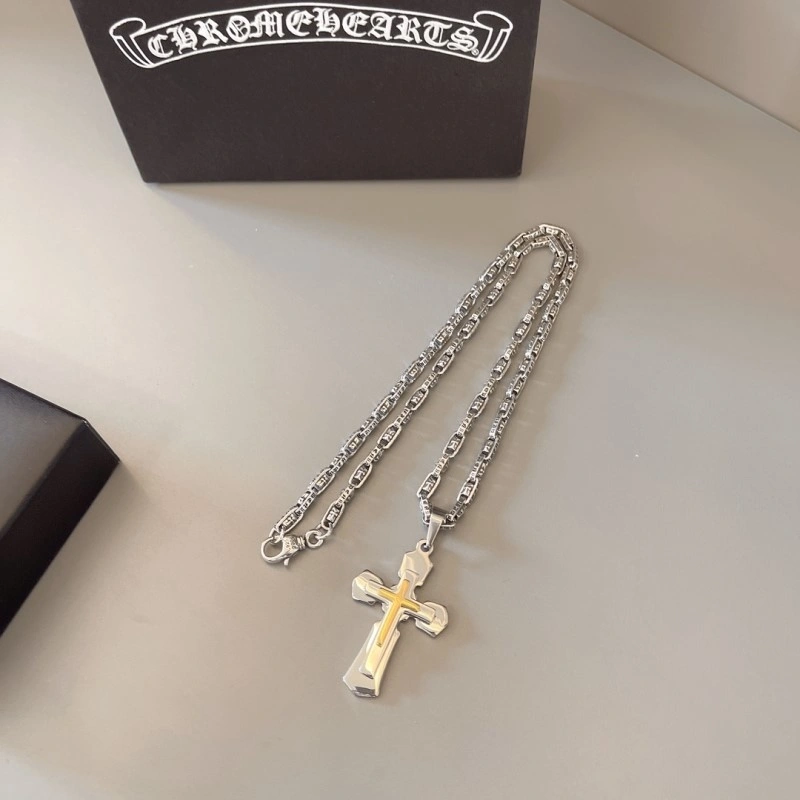 Upgraded Chrome Hearts Necklaces 237501