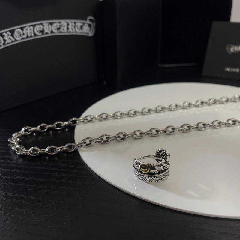 Cozy Chrome Hearts Necklaces 237037