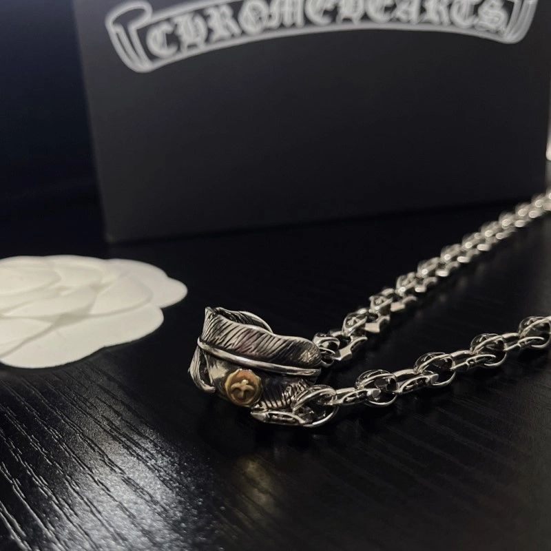 Cozy Chrome Hearts Necklaces 237037