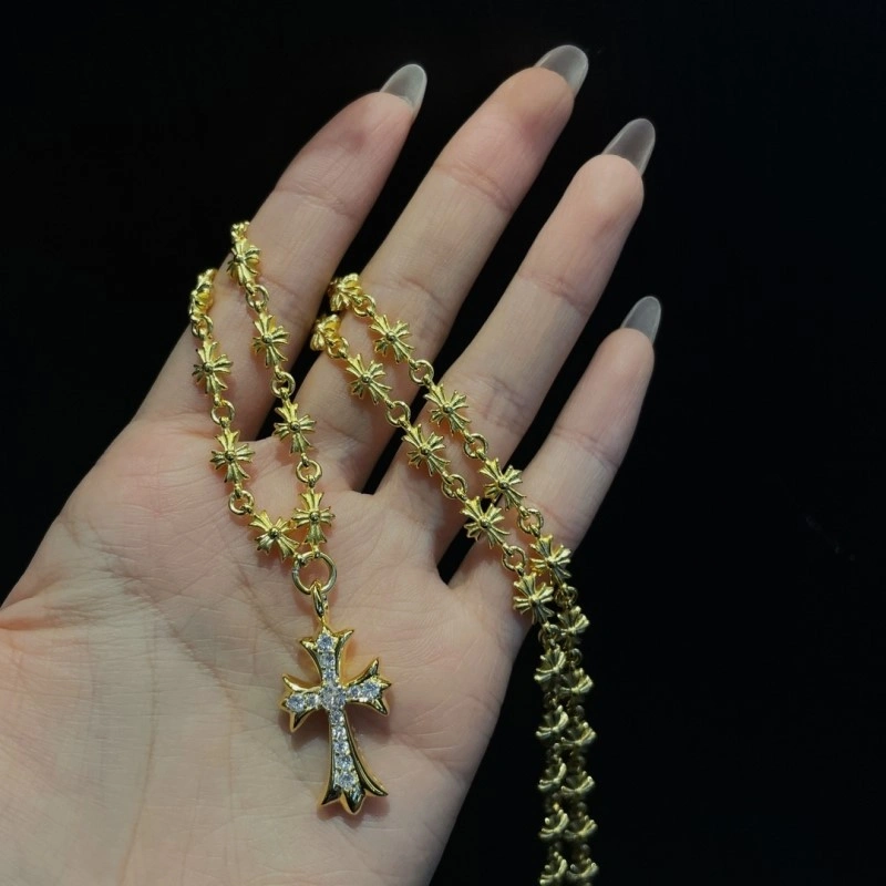 Bright Chrome Hearts Necklaces 237018