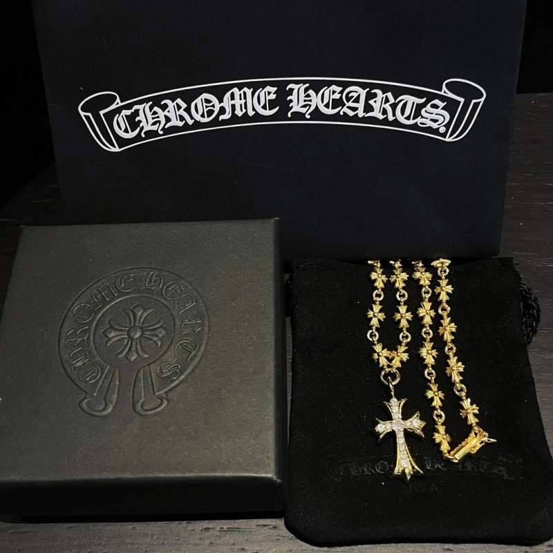 Bright Chrome Hearts Necklaces 237018