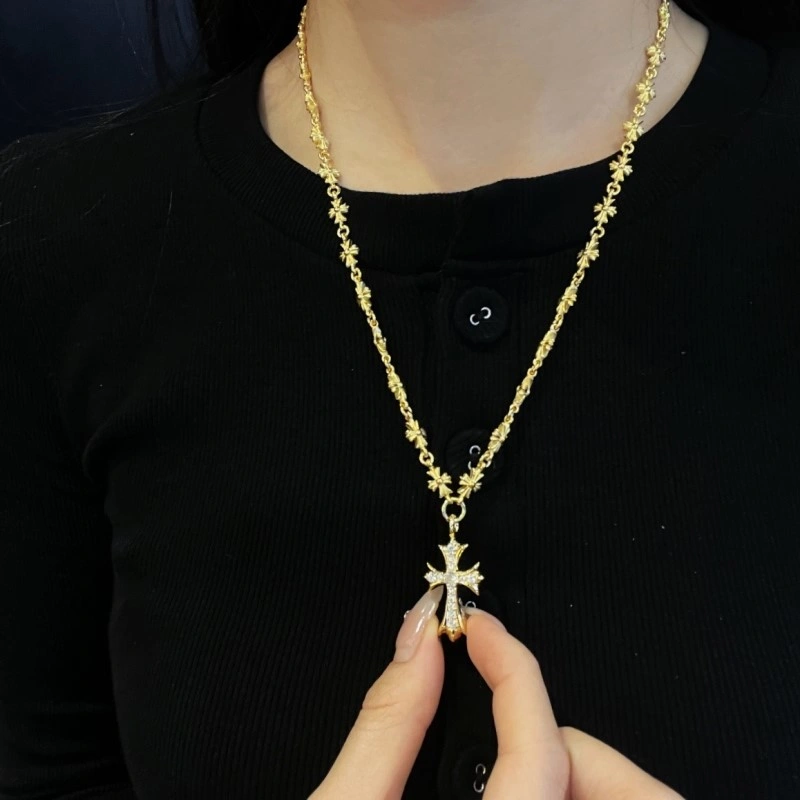 Bright Chrome Hearts Necklaces 237018
