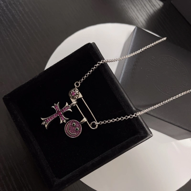 Upgraded Chrome Hearts Necklaces 237009