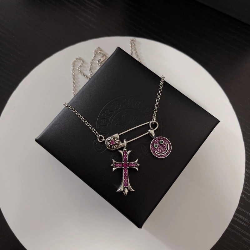 Upgraded Chrome Hearts Necklaces 237009