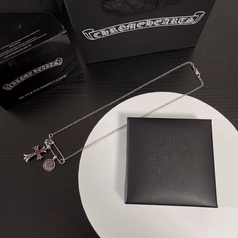 Upgraded Chrome Hearts Necklaces 237009