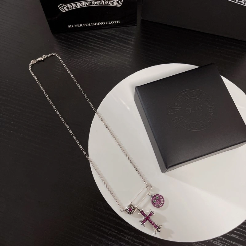 Upgraded Chrome Hearts Necklaces 237009