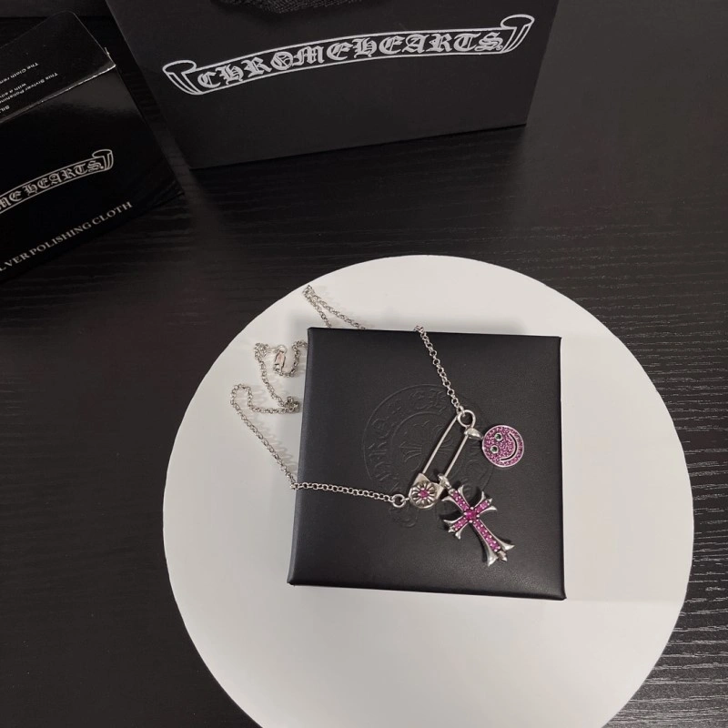 Upgraded Chrome Hearts Necklaces 237009