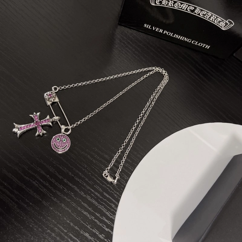 Upgraded Chrome Hearts Necklaces 237009