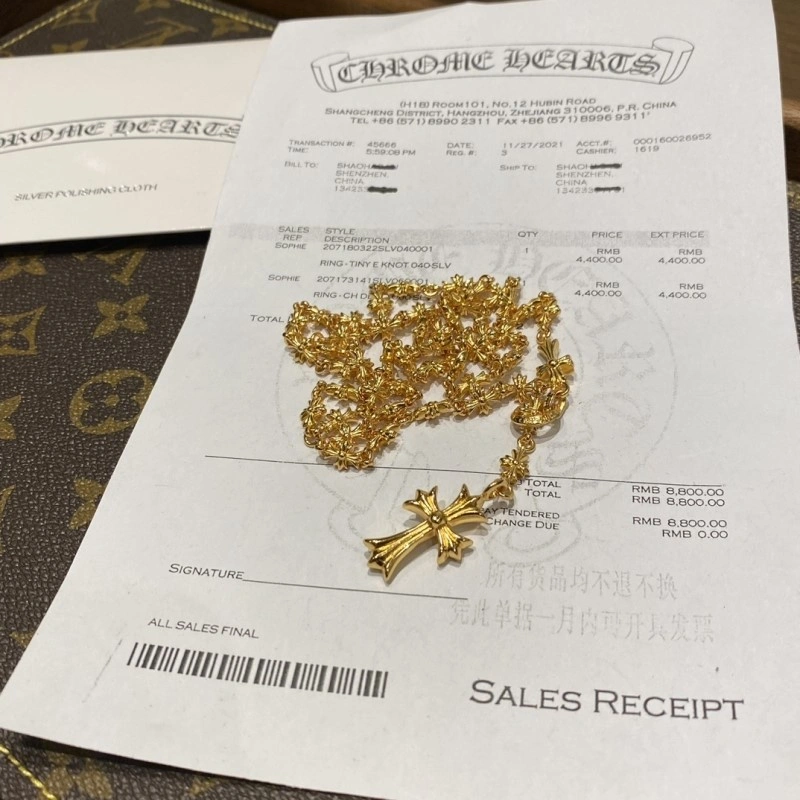 FreshLook Chrome Hearts Necklaces 236937