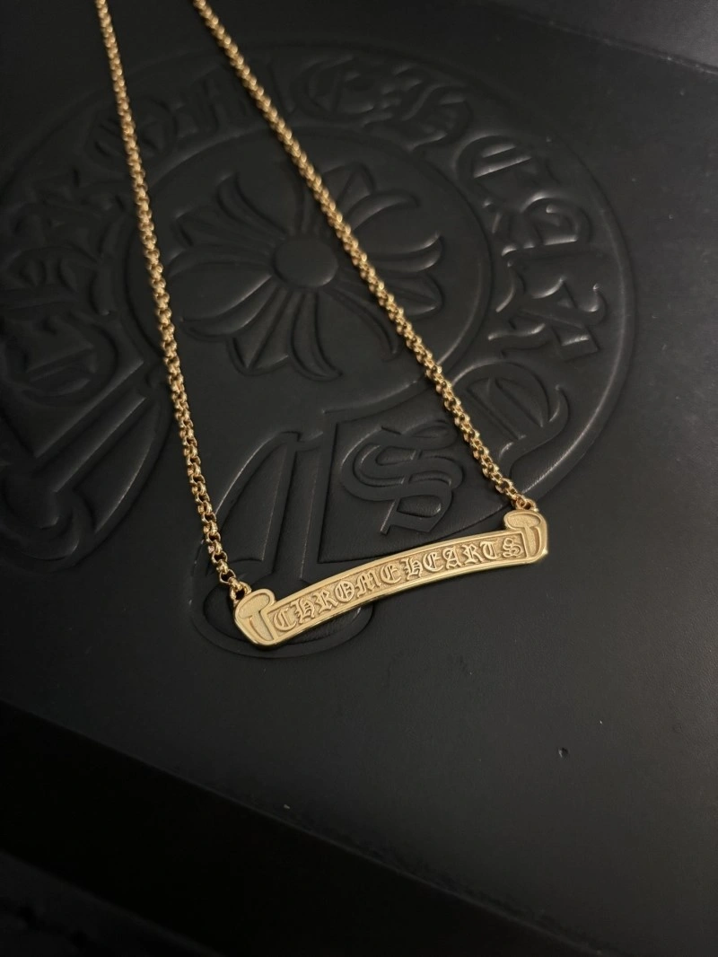 Cozy Chrome Hearts Necklaces 236931