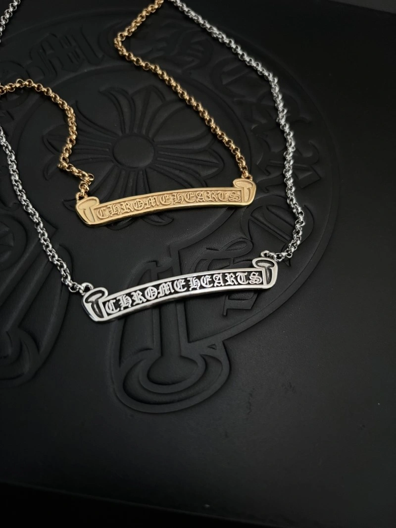 Cozy Chrome Hearts Necklaces 236931