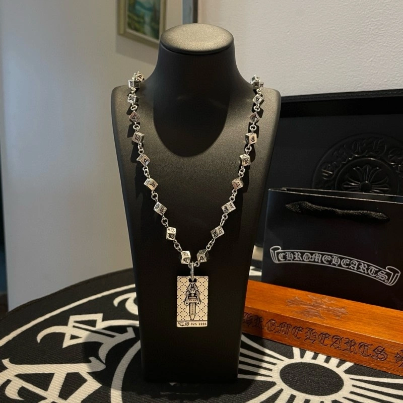 Neat Chrome Hearts Necklaces 236908