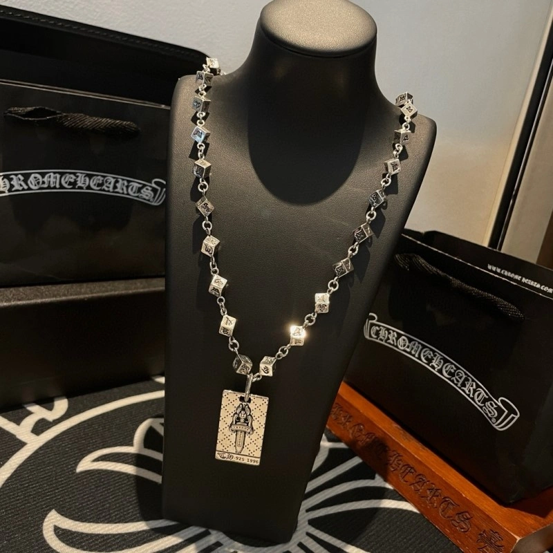 Neat Chrome Hearts Necklaces 236908