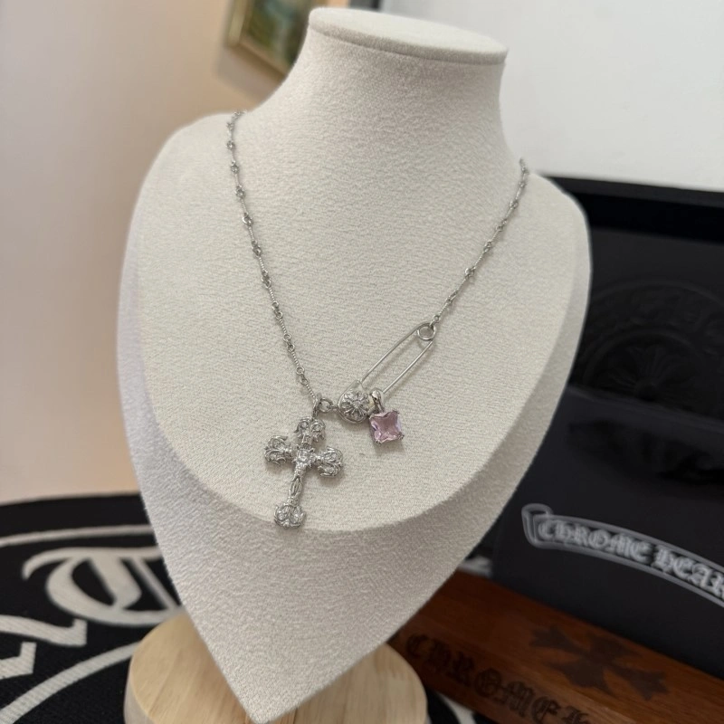 SmoothTexture Chrome Hearts Necklaces 236871