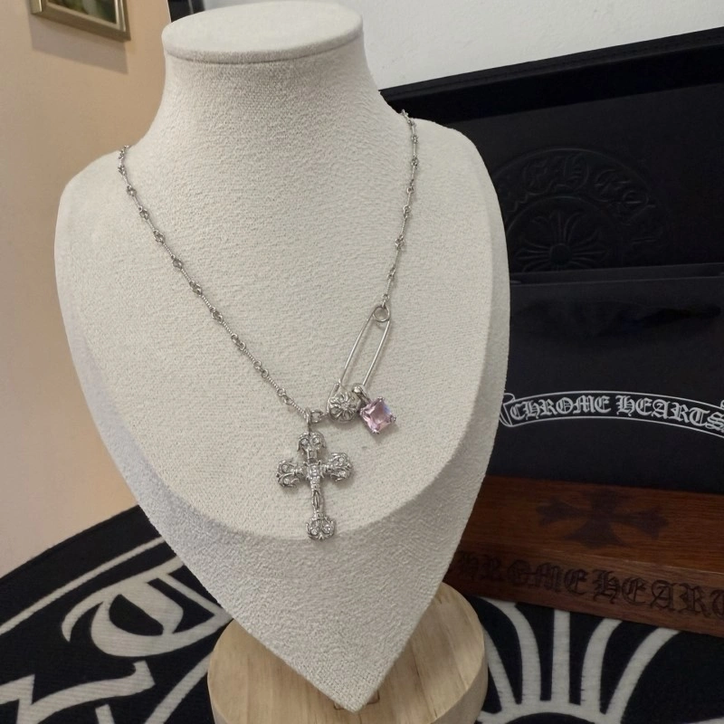 SmoothTexture Chrome Hearts Necklaces 236871