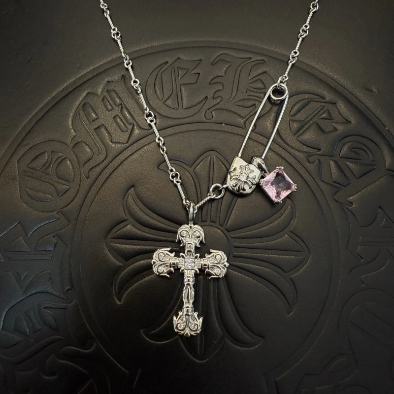 SmoothTexture Chrome Hearts Necklaces 236871