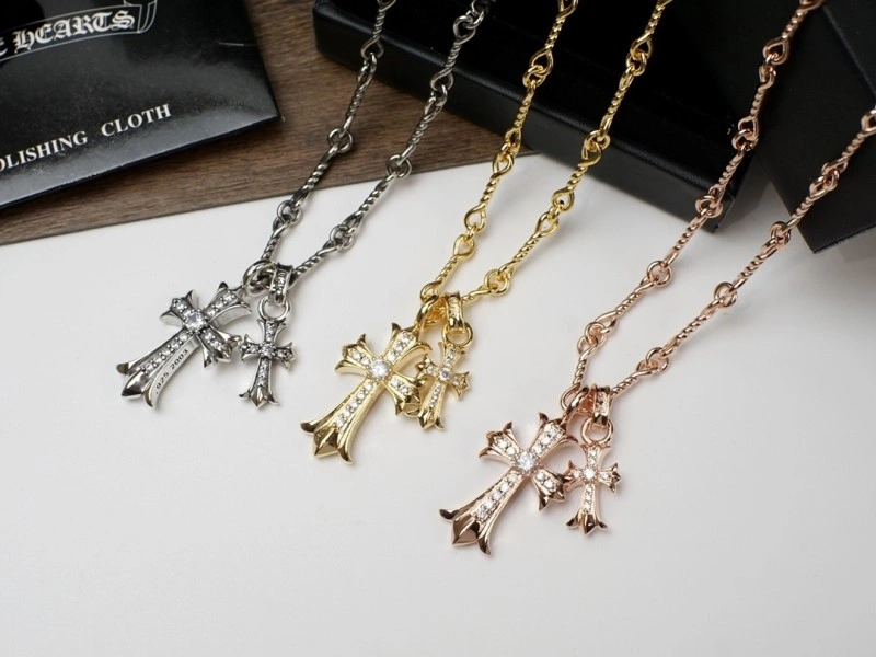 Cozy Chrome Hearts Necklaces 236875