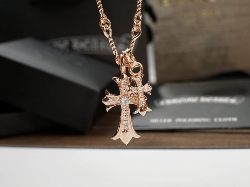 Cozy Chrome Hearts Necklaces 236875