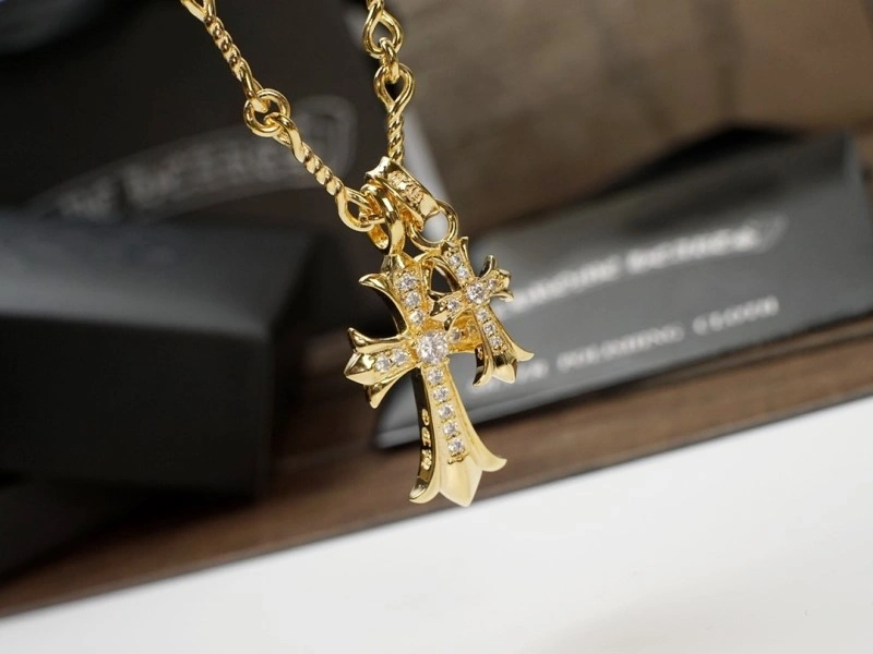 Cozy Chrome Hearts Necklaces 236875