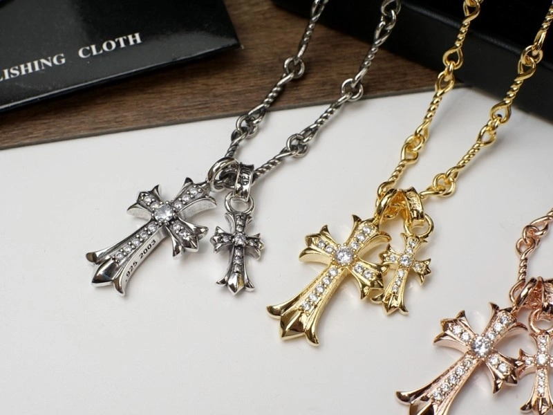 Cozy Chrome Hearts Necklaces 236875